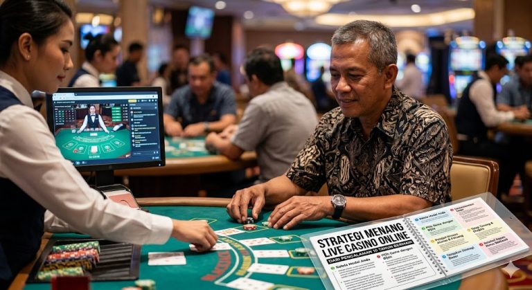 strategi menang live casino online